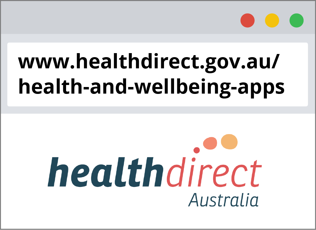 the health direct logo and URL