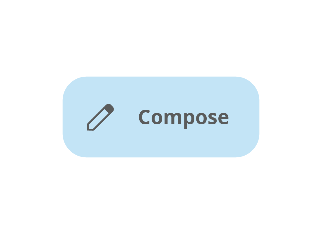 The Gmail Compose button