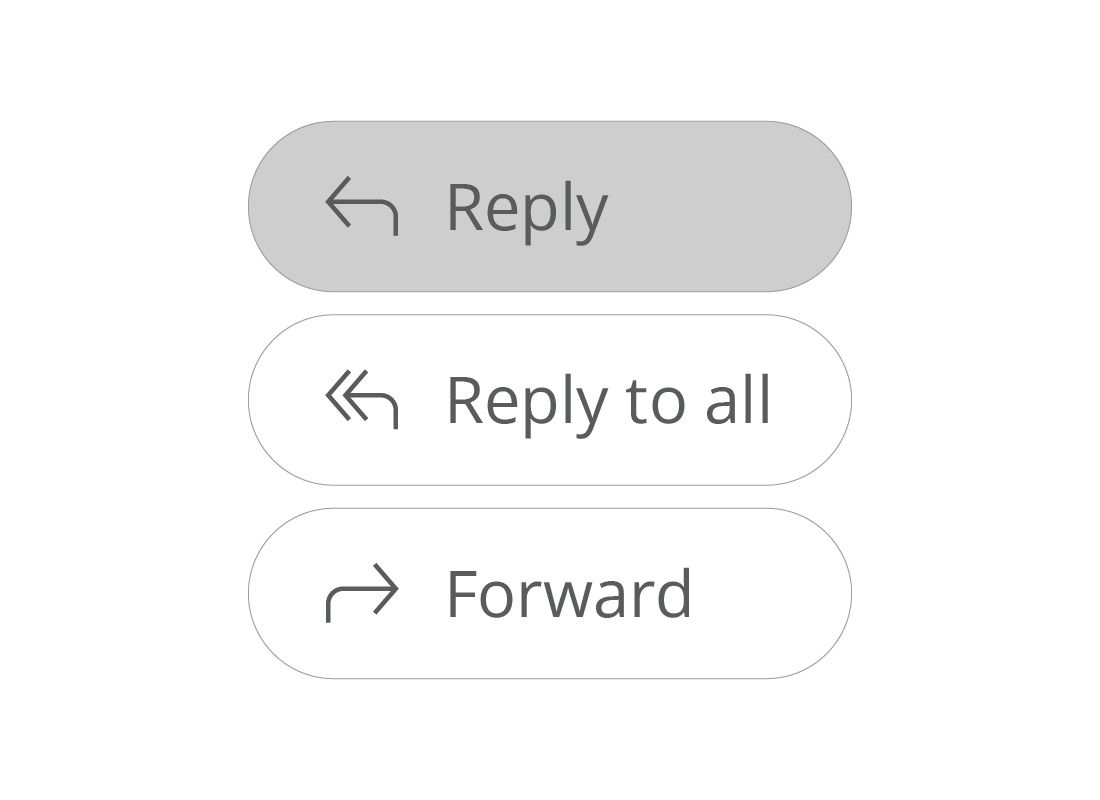 The Gmail Reply button
