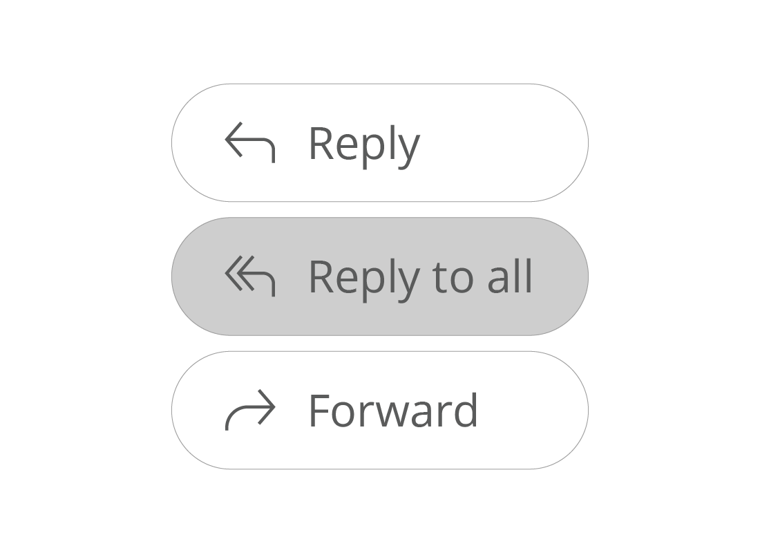 The Gmail Reply to all button