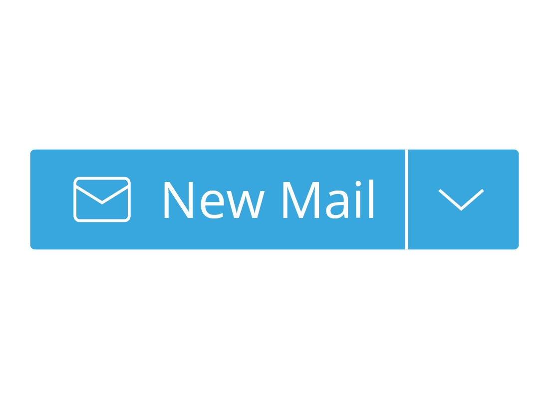 The New mail button in Outlook
