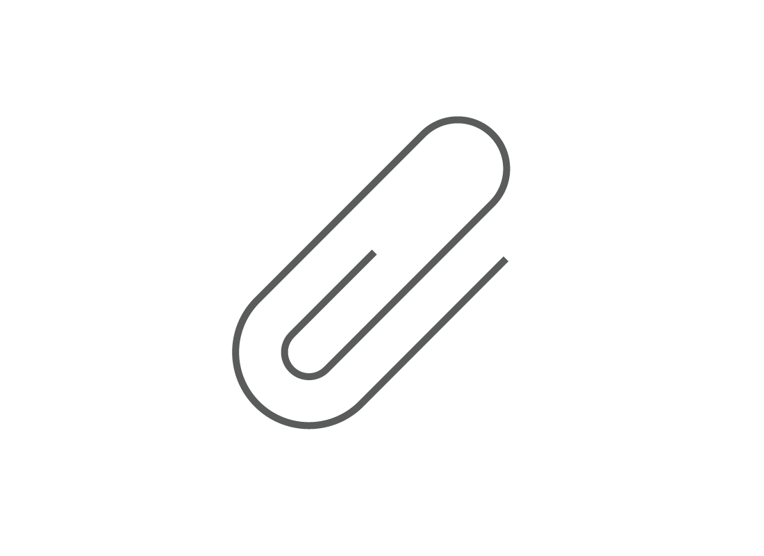 An icon of a paper clip