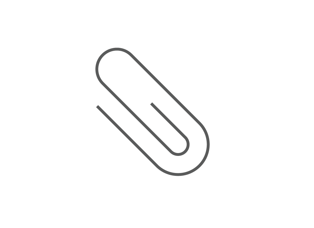 An icon of a paper clip