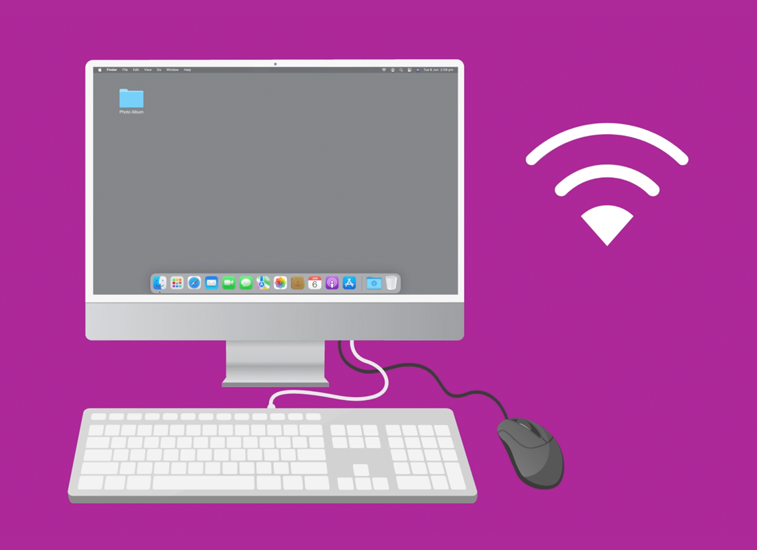 Impostazioni del computer desktop Apple