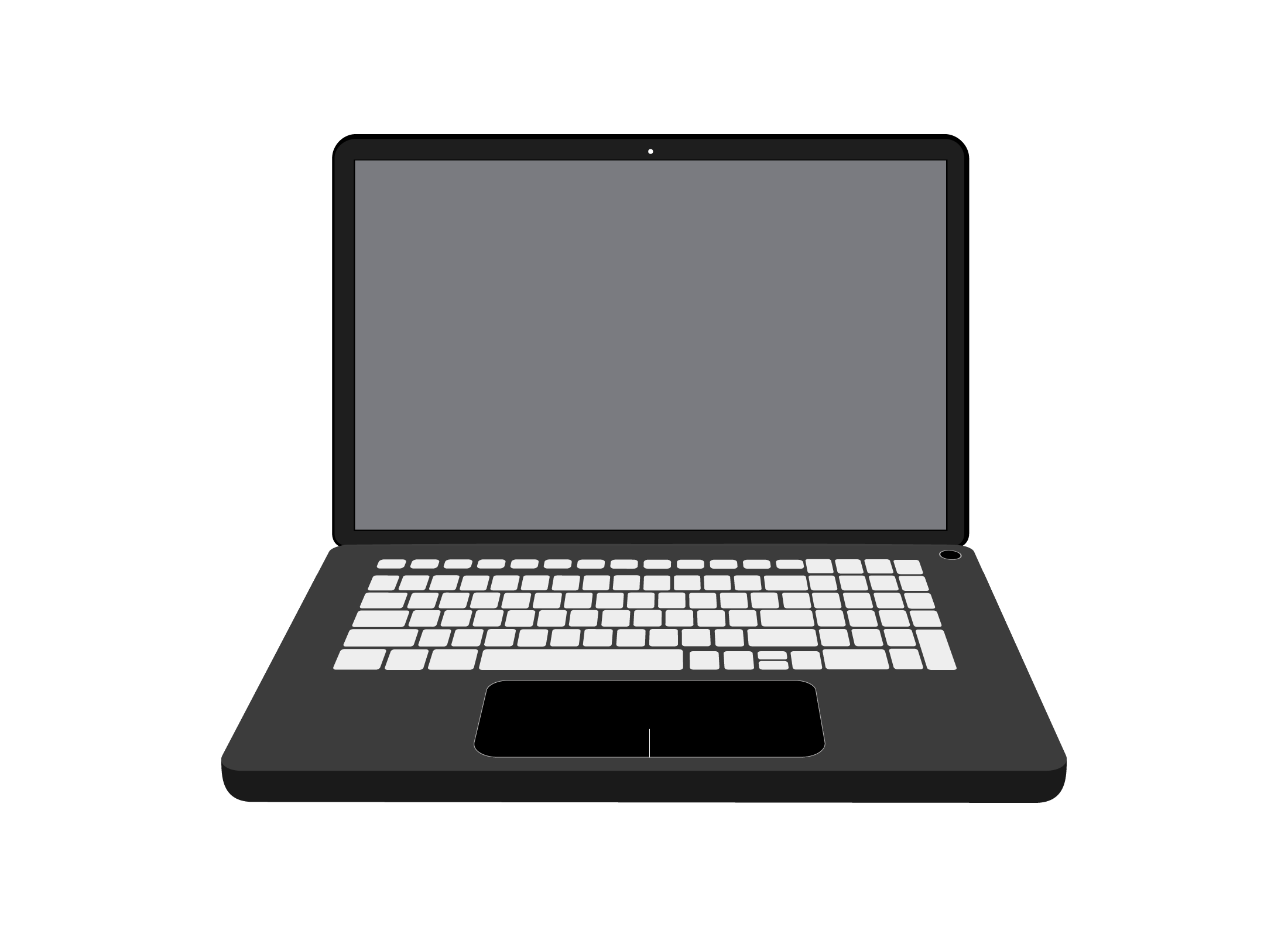 A laptop computer